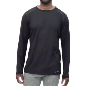 HOT CHILLY’S Men's Clima-Tek Crewneck - Black 2XL Excellent Condition